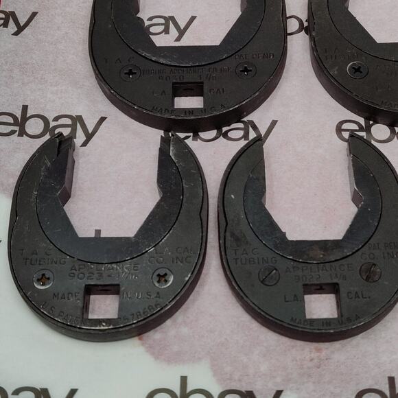 (11) TAC Tubing Appliance Ratcheting Crowsfoot 1/2 & 3/8” Drive **READ** - Picture 3 of 7